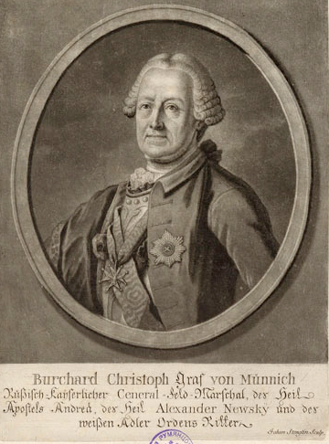 Burckhardt Christoph von Mnnich